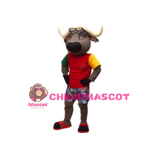 College Buffalo Mascot Costume