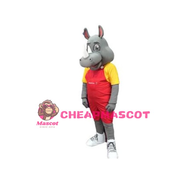 Sport College Rhino Mascot Costume