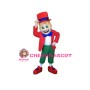 Red Leprechaun Mascot Costume