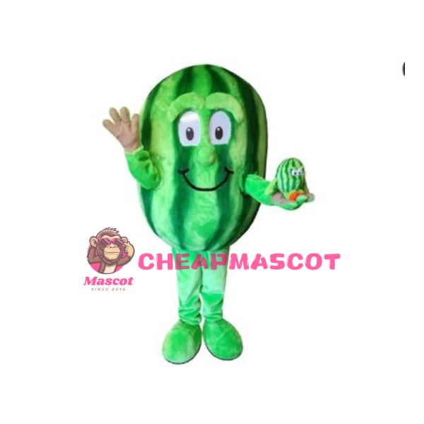 Happy Watermelon Mascot Costume
