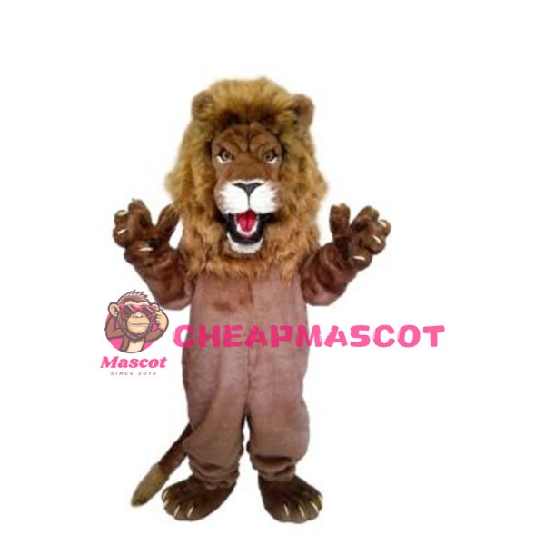 Fierce Deluxe Lion Mascot Costume