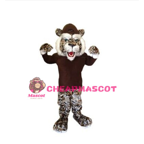 Fierce Deluxe Tiger Mascot Costume