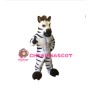 Power Muscular Zebra Mascot Costume