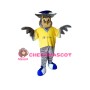 College Owl Mascot Costume