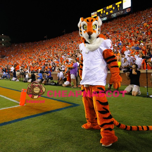 Realistic Sport Tiger Mascot Costume