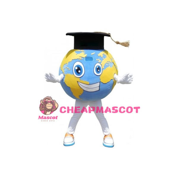 Globe World Map Mascot Costume