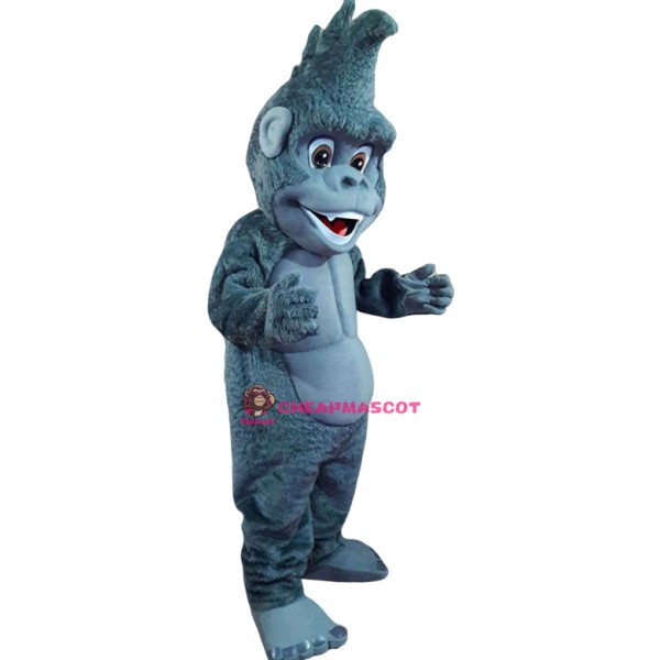 Friendly Gorilla Mascot Costume