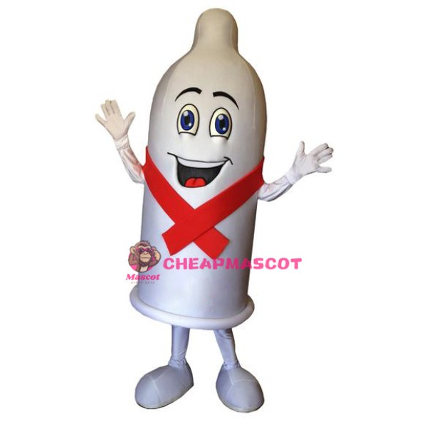 Condom Mascot Costume
