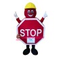 Stop Sign Mascot Costume
