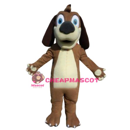 Brown Puppy Dog Mascot Costume