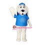White Puppies Dog Mascot Costume
