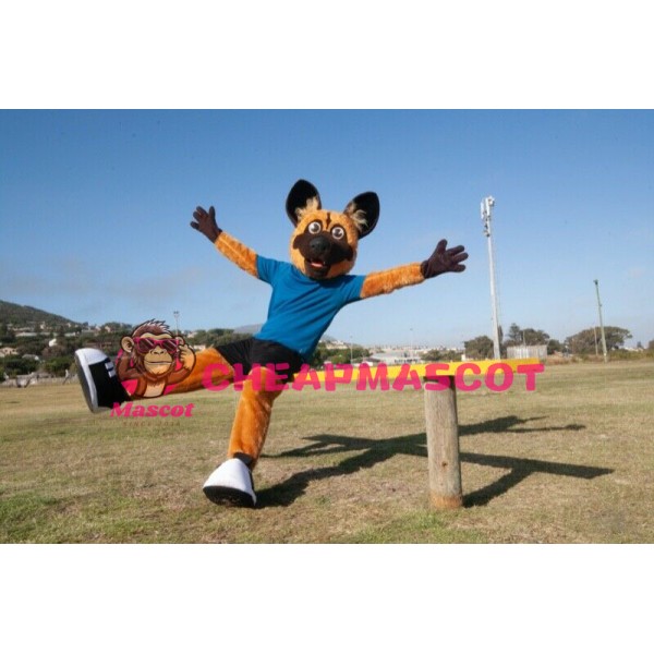 Wild Dog Mascot Costume