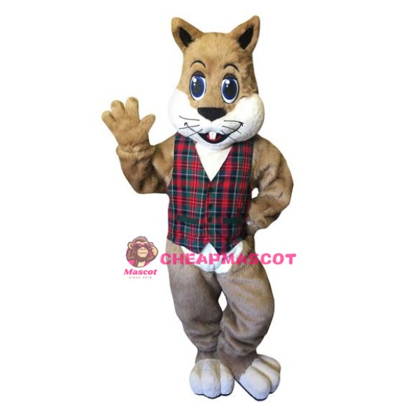 Happy Animal Squirrel Mascot Costume