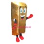 Gold Bar Mascot Costume
