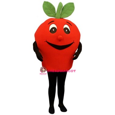 Cute Red Apple Mascot Costume