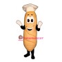 Cute Bread Mascot Costume