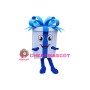 White Gift Mascot Costume