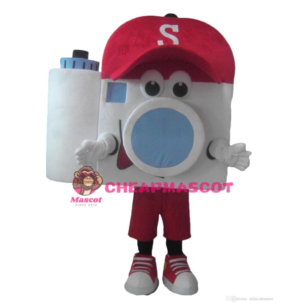Camera Mascot Costume