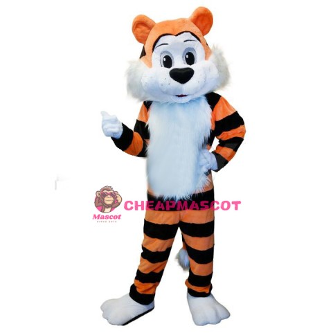 Super Cute Animal Tiger Mascot Costume