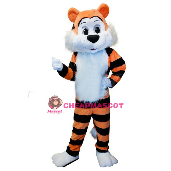 Super Cute Animal Tiger Mascot Costume