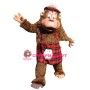 Happy Gorilla Mascot Costume