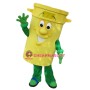 Yellow Bin Mascot Costume