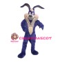 Purple Easter Bunny Mascot Costume