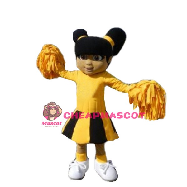 School Cheerleader Mascot Costume