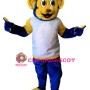 Blue & Yellow Monkey Mascot Costume
