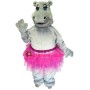 Beautiful Female Hippo Mascot Costume