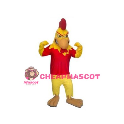 Fierce Chicken Mascot Costume