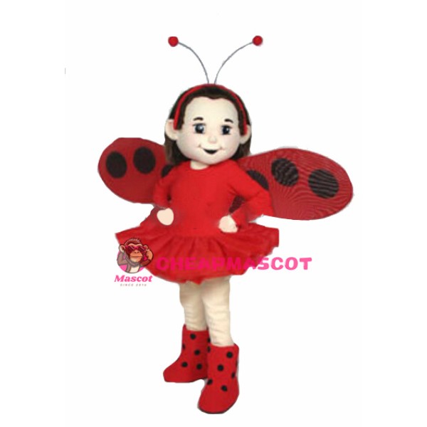 Butterfly Girl Mascot Costume