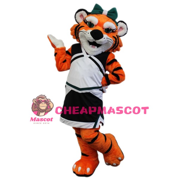 Sport Female Tiger Mascot Costume