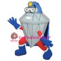 Diamond Man Mascot Costume