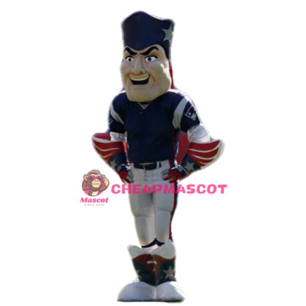 Pat Patriot Mascot Costume