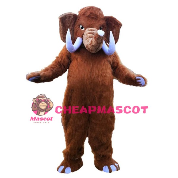 Mammoth Elephant Mascot Costume