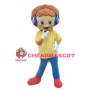Music Boy Mascot Costume