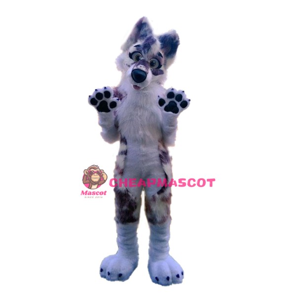 Super Cute Wolf Dog Mascot Costume