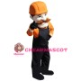 Old Builder Mascot Costume