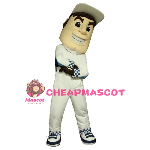 Racing Driver Mascot Costume