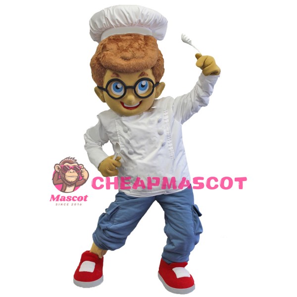 Chef Boy Mascot Costume