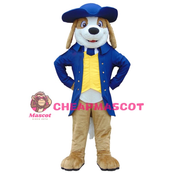 Handsome Beagle Dog Mascot Costume