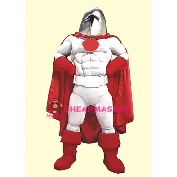 Power Muscular Warrior Mascot Costume