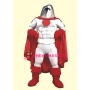 Power Muscular Warrior Mascot Costume