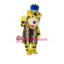 Happy Tiger Mascot Costume