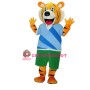 Happy School Tiger Mascot Costume