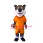 Happy School Leopard Mascot Costume
