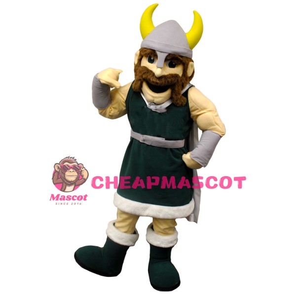 Friendly Viking Mascot Costume