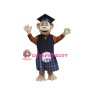 Learned Monkey Mascot Costume
