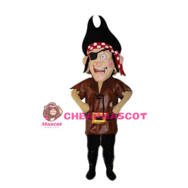Funny Pirate Mascot Costume